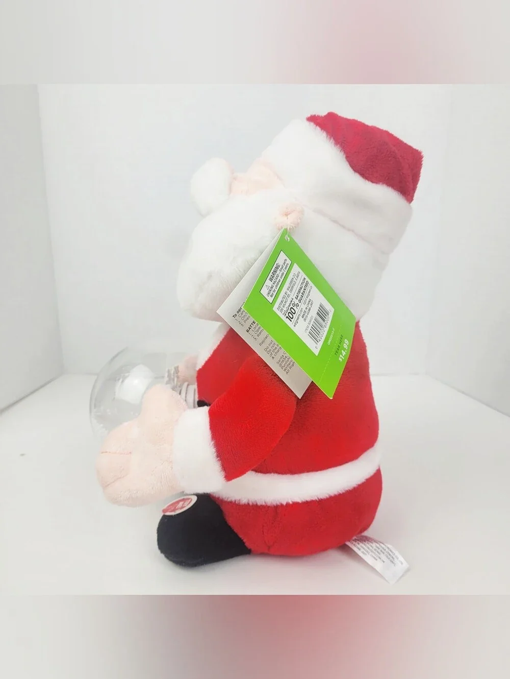 Be Jolly Message Pals~Animated Plush~Santa Claus Is Coming To Town~Dances Sings